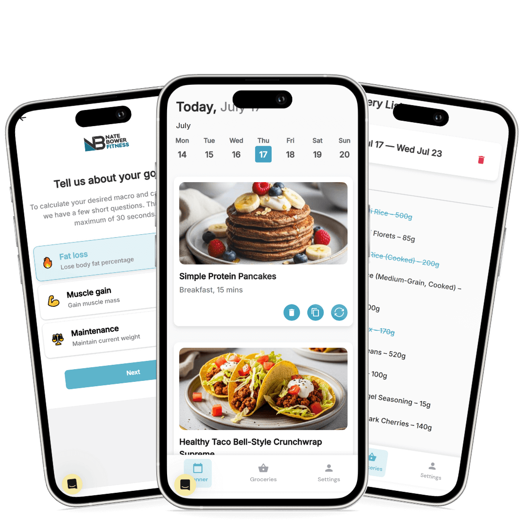 Nutrition App screenshots
